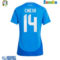 Italija Federico Chiesa #14 Domaci Dres za Ženska EP 2024 Kratak Rukav